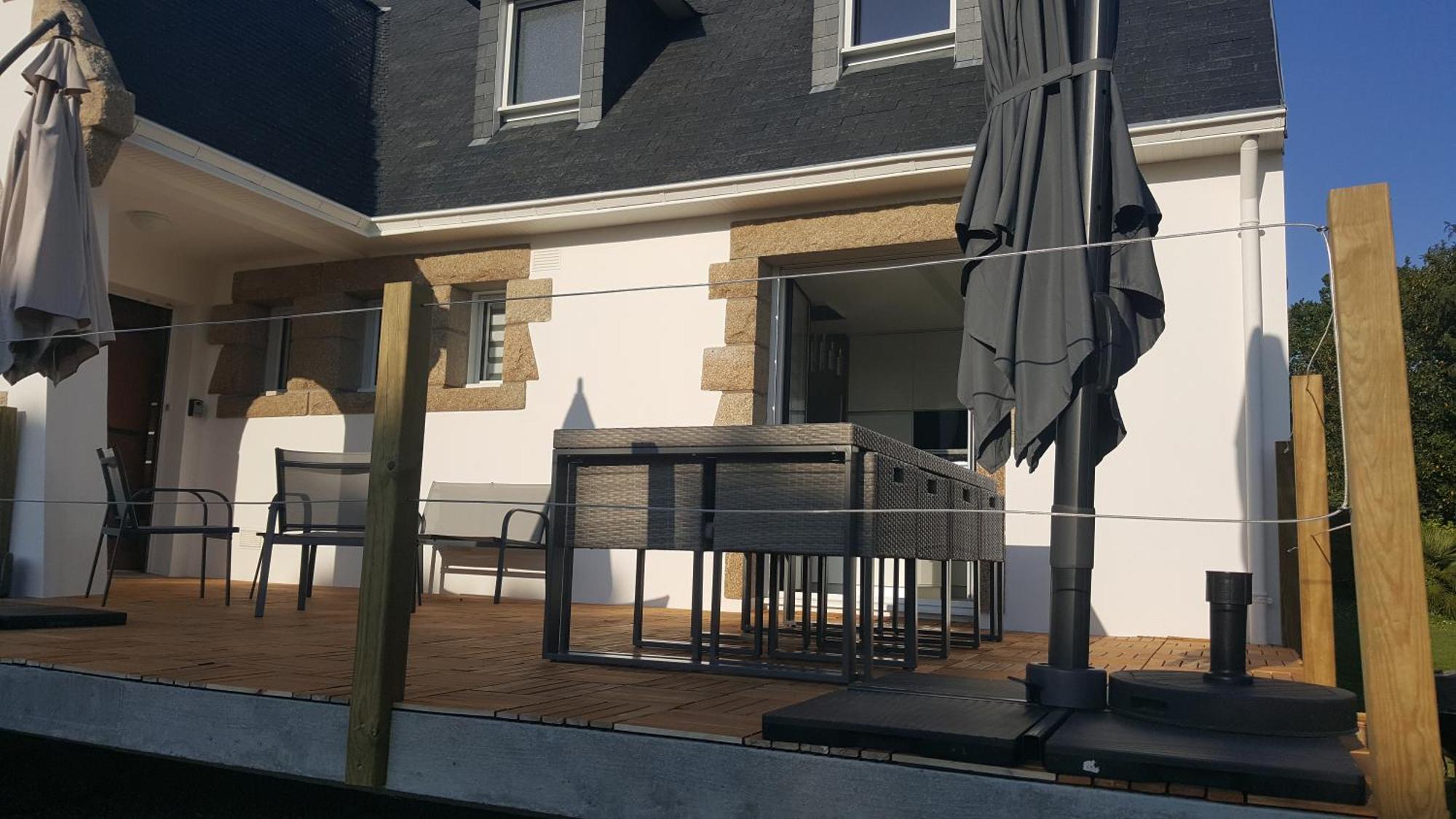 Chambre D'Hote Les Iles Конкарно Экстерьер фото